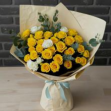 Букет цветов из:  Розы #REPLACE_PRED# Северном Белгородской области