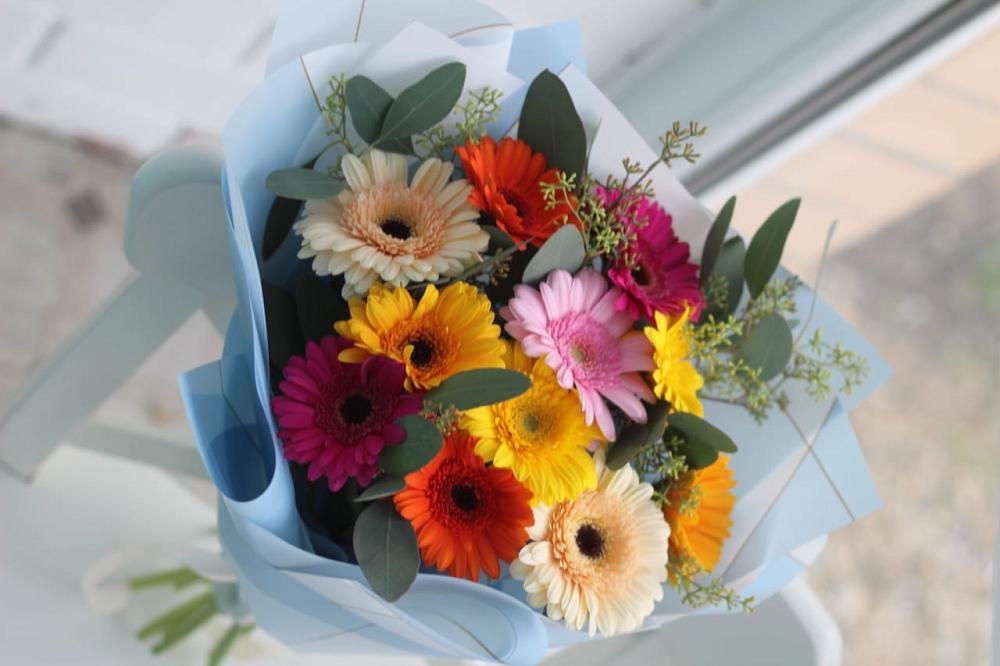 Букет цветов из: Герберы в Северном Белгородской области