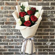 Букет цветов из:  Розы #REPLACE_PRED# Северном Белгородской области