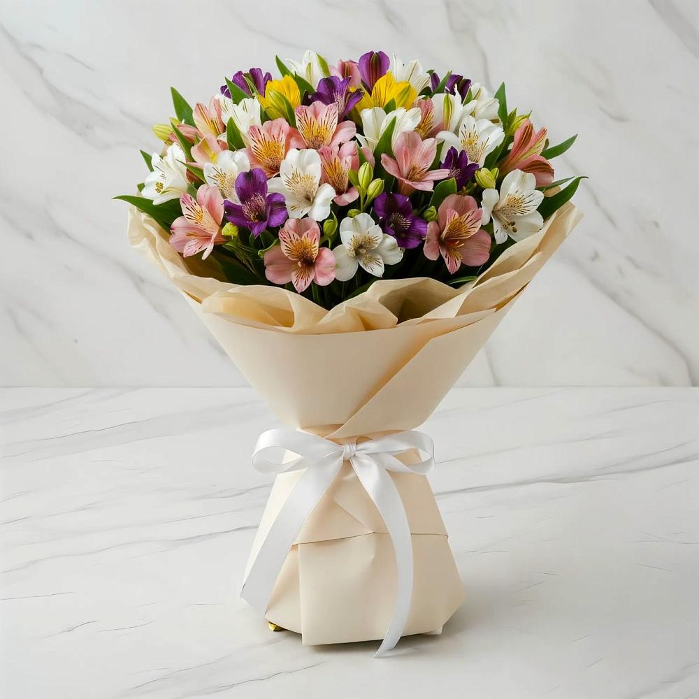 Букет цветов из: Альстромерии в Северном Белгородской области