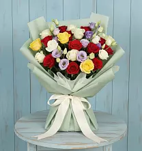 Букет цветов из:  Розы в Северном Белгородской области