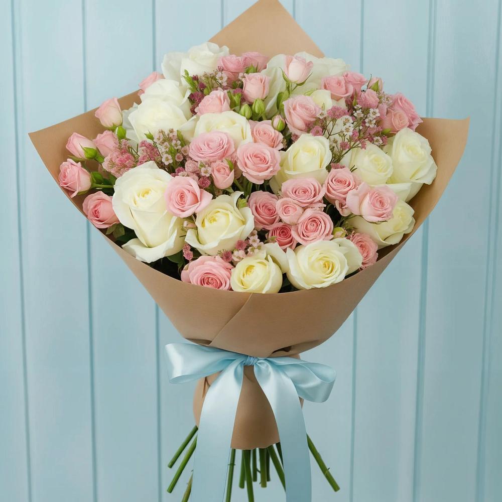 Букет цветов из: Розы в Северном Белгородской области