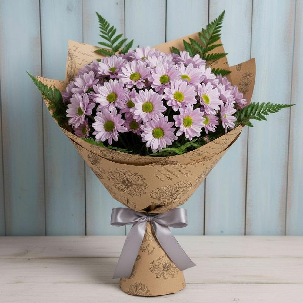 Букет цветов из: Хризантемы в Северном Белгородской области