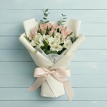 Букет цветов из:  Альстромерии в Северном Белгородской области