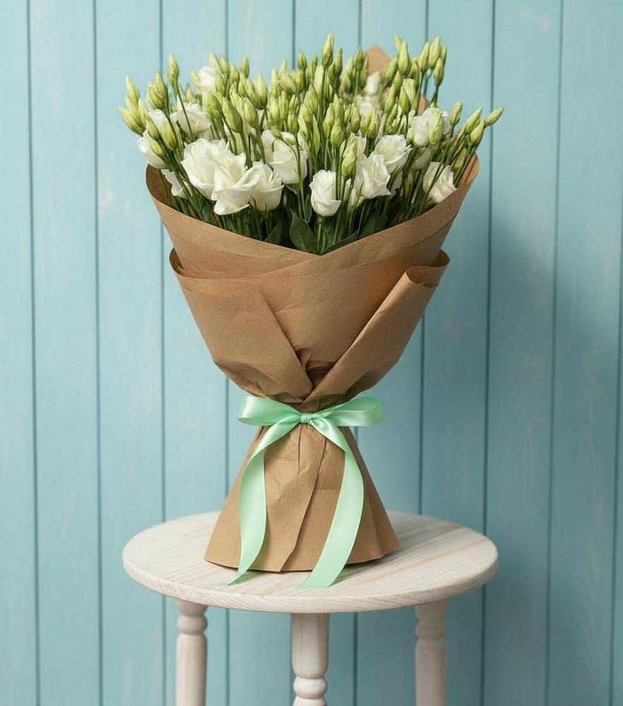 Букет цветов из: Лизиантусы в Северном Белгородской области