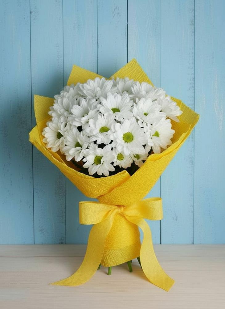 Букет цветов из: Хризантемы в Северном Белгородской области