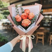 Букет цветов из:  Розы в Северном Белгородской области