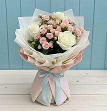 Букет цветов из:  Розы в Северном Белгородской области