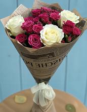 Букет цветов из:  Розы в Северном Белгородской области