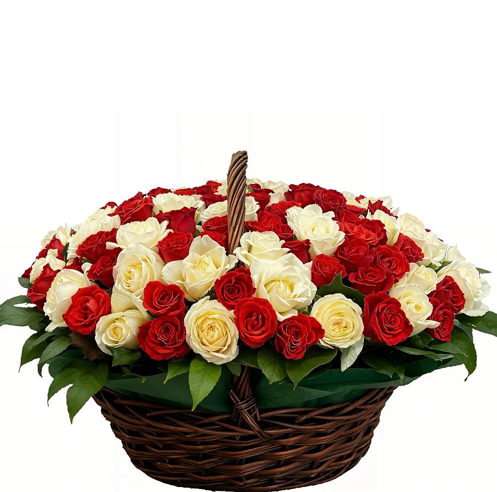 Премиум букет из: Розы в Северном Белгородской области