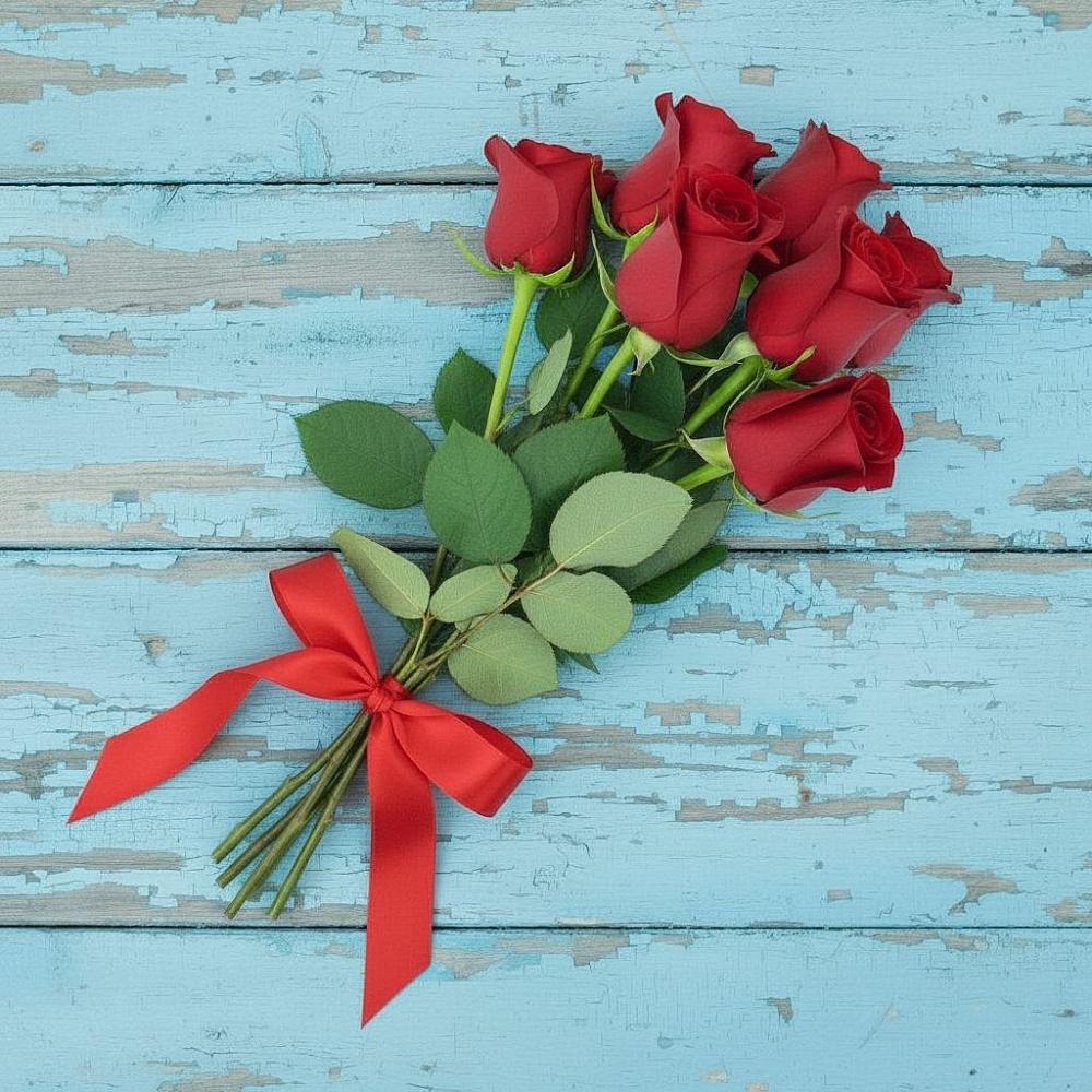 Букет Красные розы в Северном Белгородской области