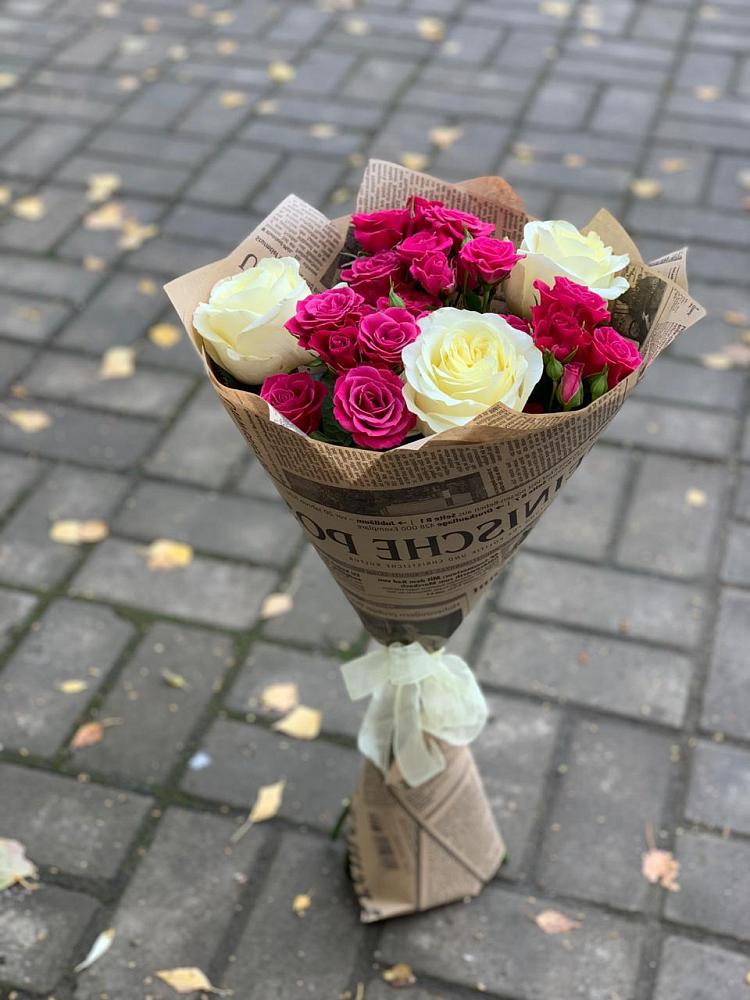 Букет цветов из: Розы в Северном Белгородской области