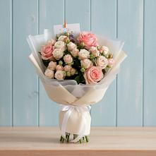 Букет цветов из:  Розы #REPLACE_PRED# Северном Белгородской области