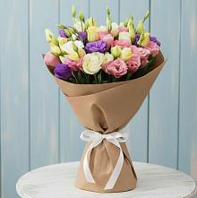 Букет цветов из:  Лизиантусы в Северном Белгородской области