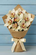 Букет цветов из:  Орхидеи и Розы в Северном Белгородской области